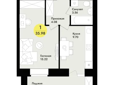 Квартира №3