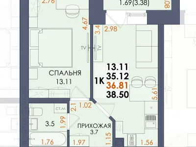 Квартира №68