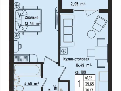 Квартира №109