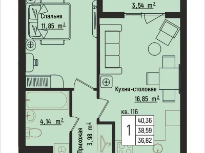 Квартира №116