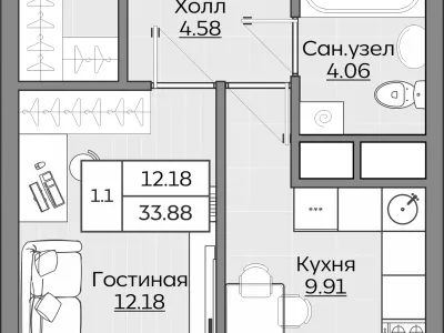 Квартира №155