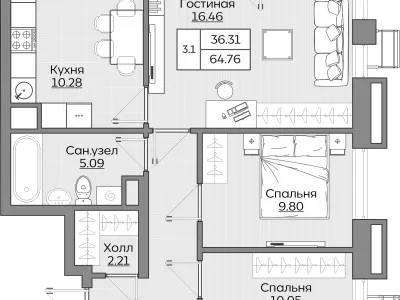 Квартира №192