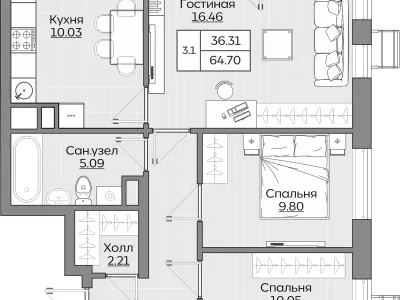 Квартира №292