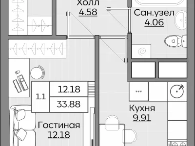 Квартира №873