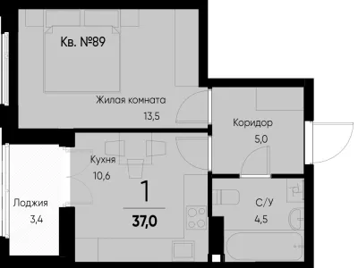 Квартира №89