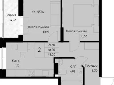 Квартира №34